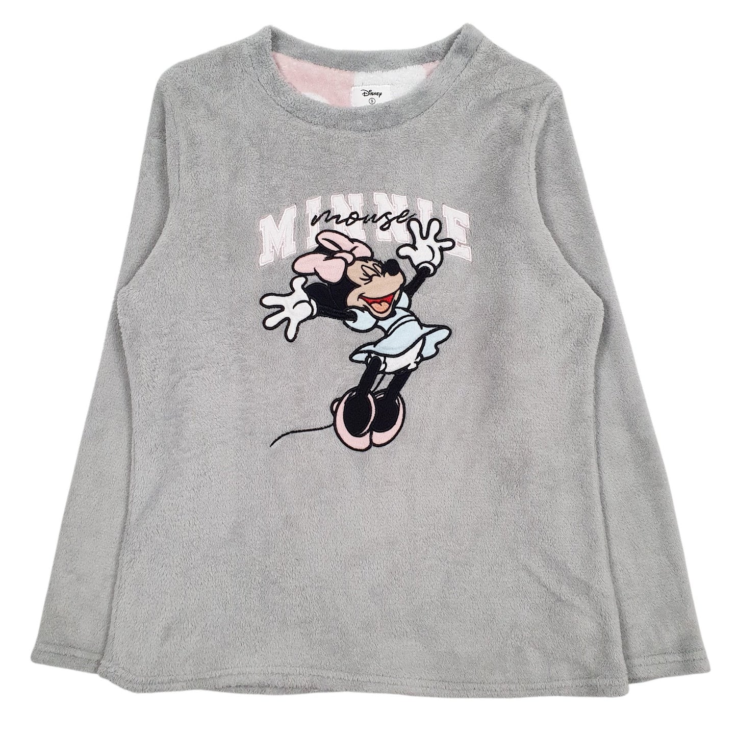 Womens Grey Disney Minnie Crewneck Jumper