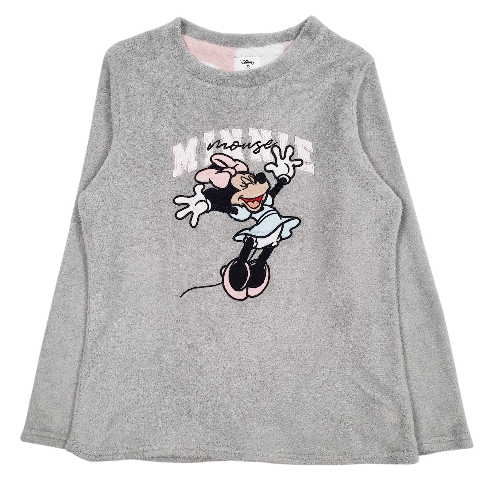 Womens Grey Disney Minnie Crewneck Jumper