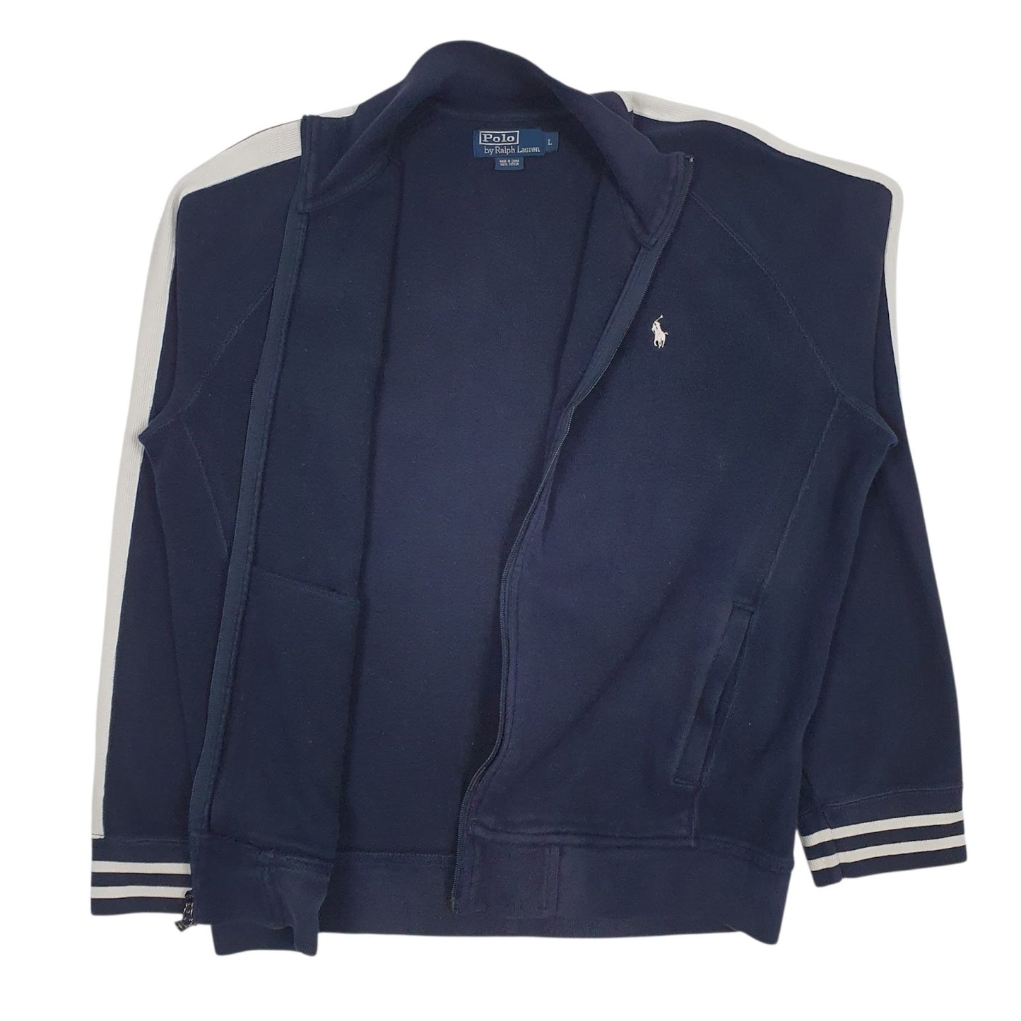 Mens Navy Polo Ralph Lauren  Full Zip Jumper