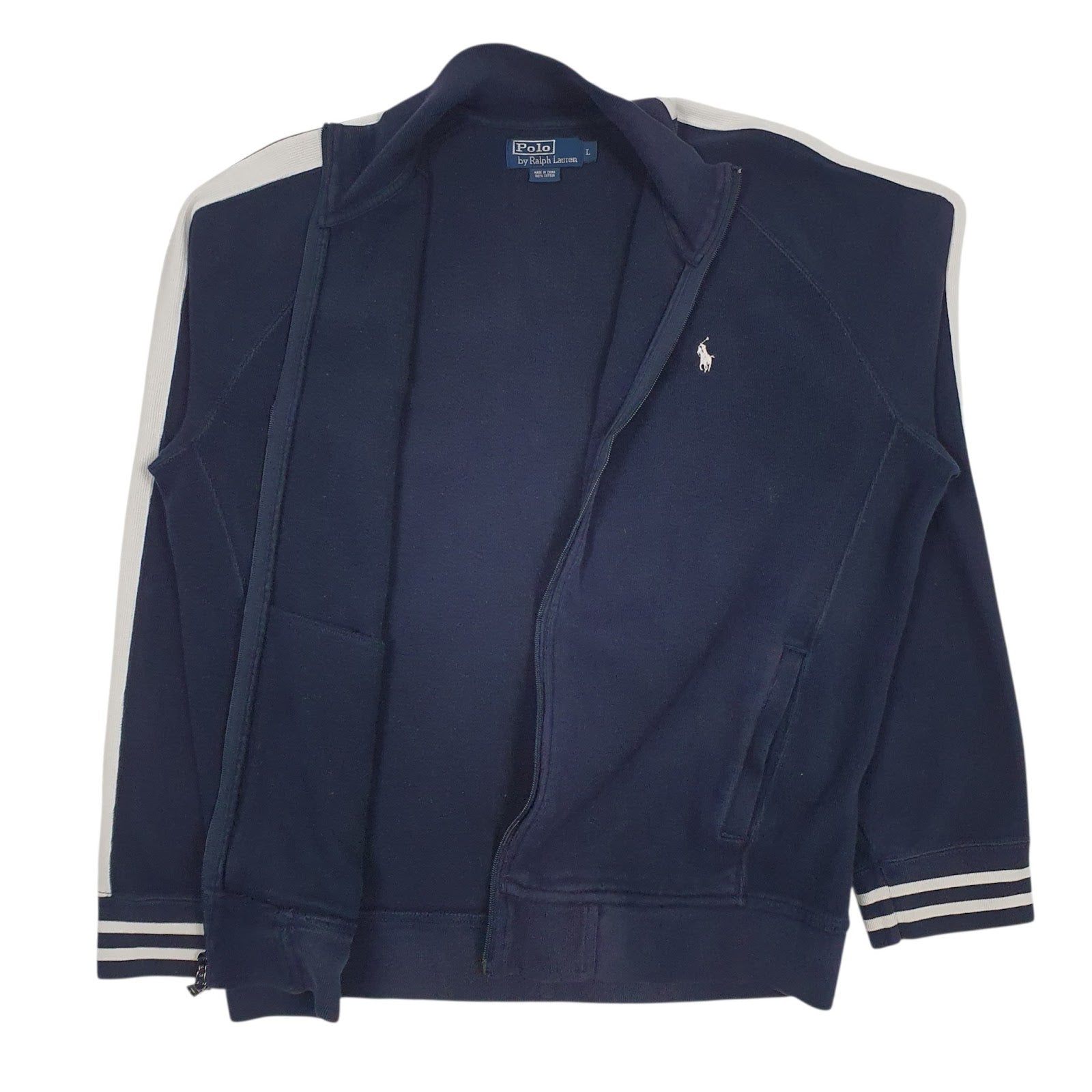 Mens Navy Polo Ralph Lauren  Full Zip Jumper