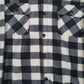 Mens Grey Mengyue Thick Flannel  Shirt