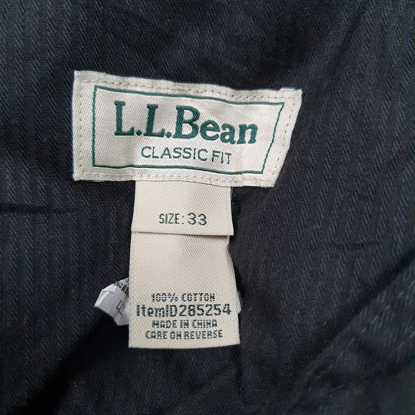 Mens Green L.L. Bean   Trousers