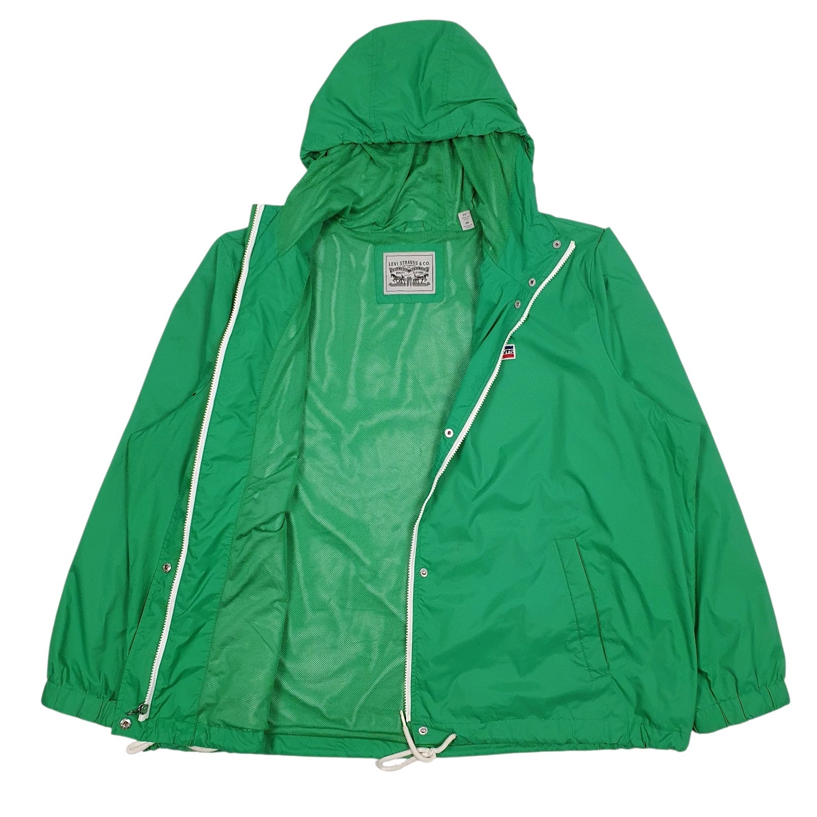 Womens Green Levis   Coat