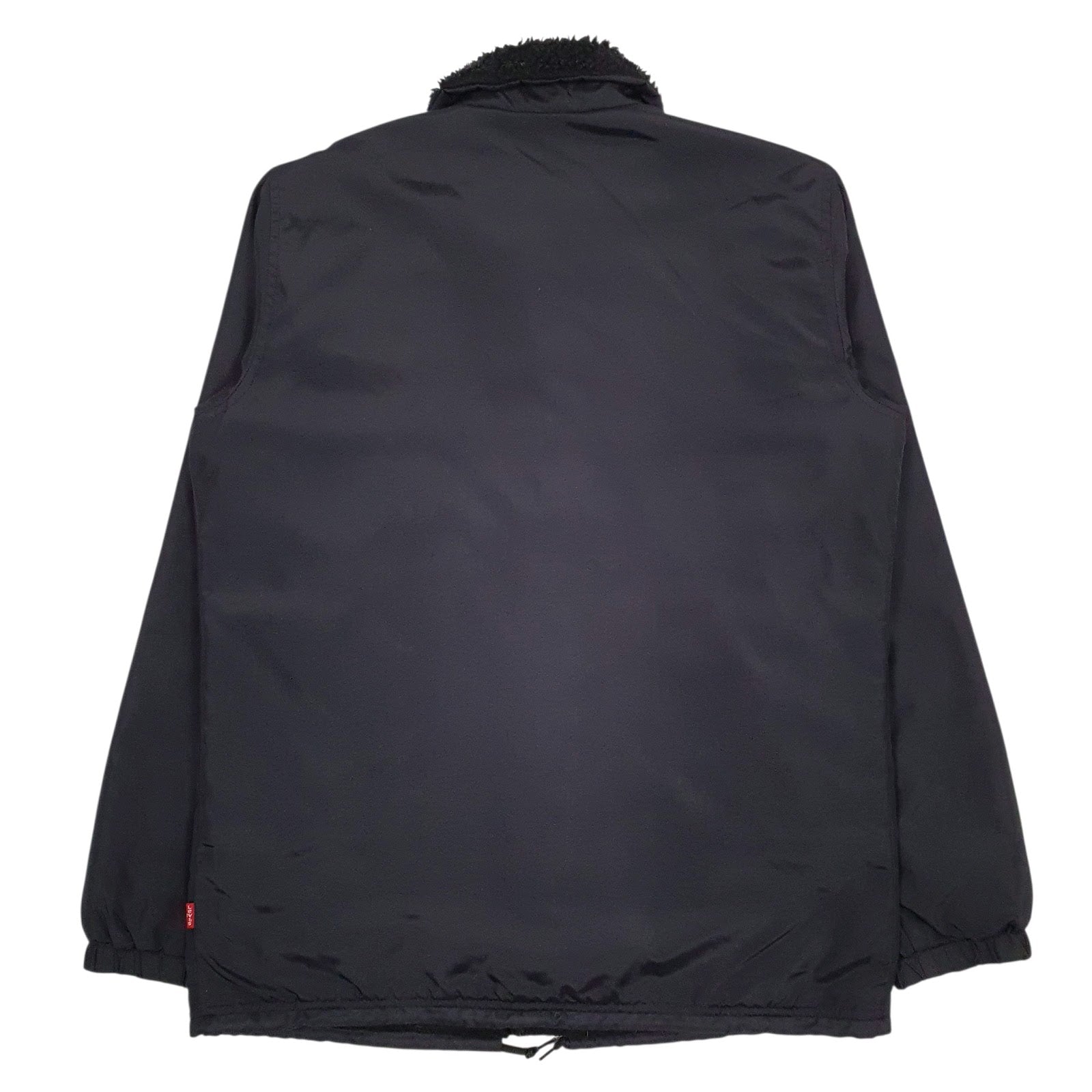 Mens Navy Levis Sherpa Lined  Coat