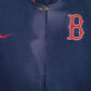 Mens Navy Nike MLB Boston Red Sox Full Zip Jumper
