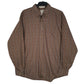 Mens Brown L.L.Bean  Long Sleeve Shirt