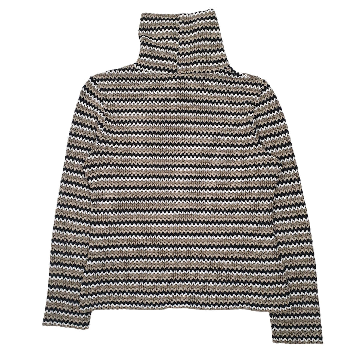 Womens Brown Colours Of The World  Turtle Neck Jumper