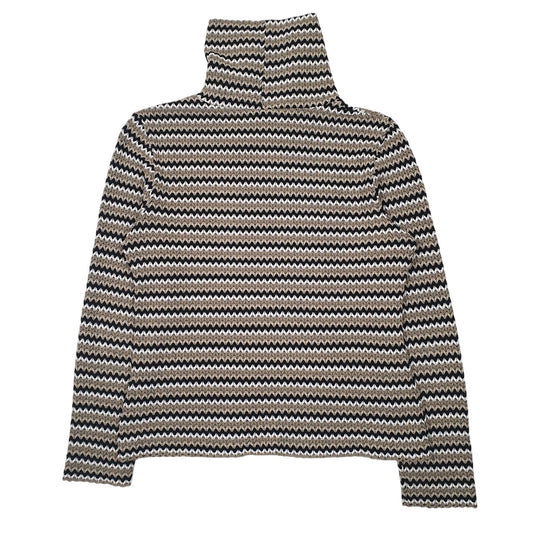 Womens Brown Colours Of The World  Turtle Neck Jumper