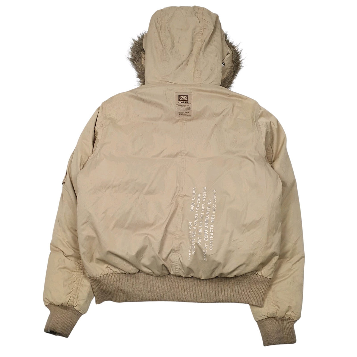 Womens Beige Ecko   Coat