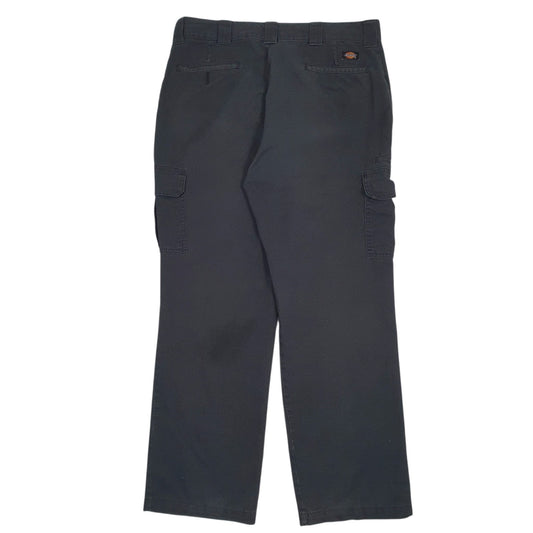 Mens Black Dickies Workwear  Trousers