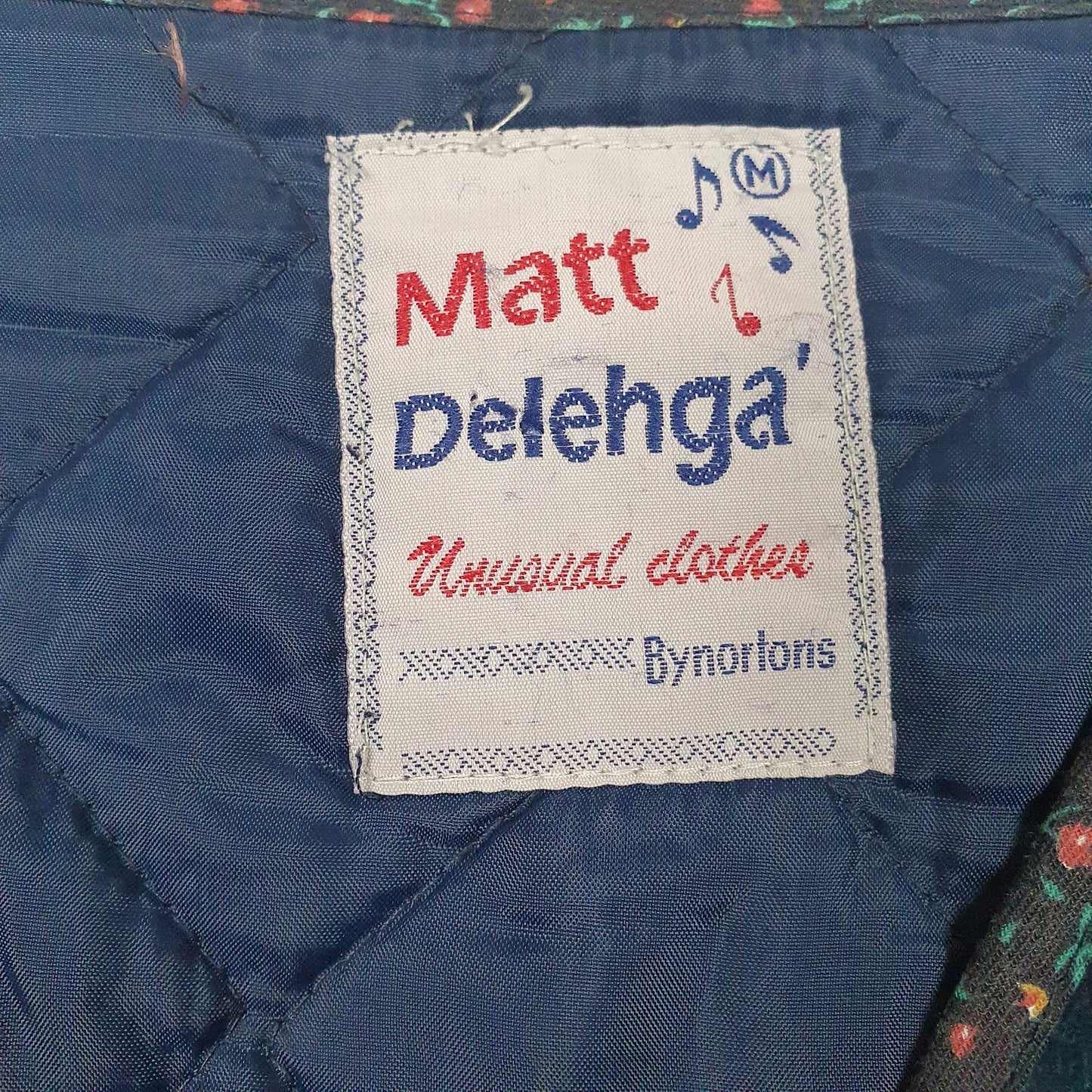 Mens Navy Matt Delehga   Coat