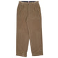 Mens Brown Tommy Hilfiger Vintage 00s Pleated Corduroy Trousers