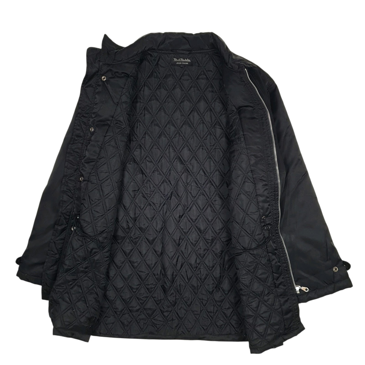 Mens Black Renato Balestra Jeans Couture  Coat