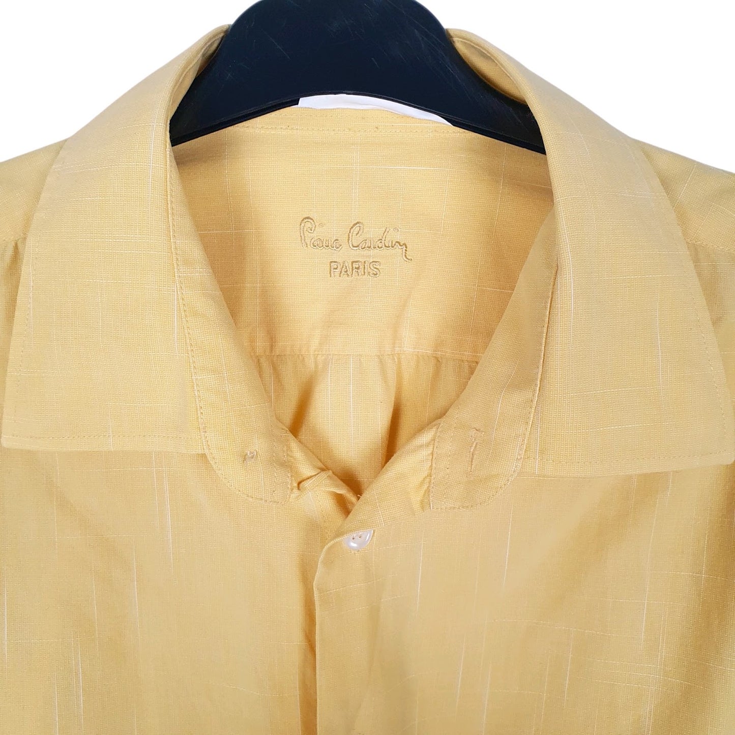 Mens Yellow Pierre Cardin   Shirt