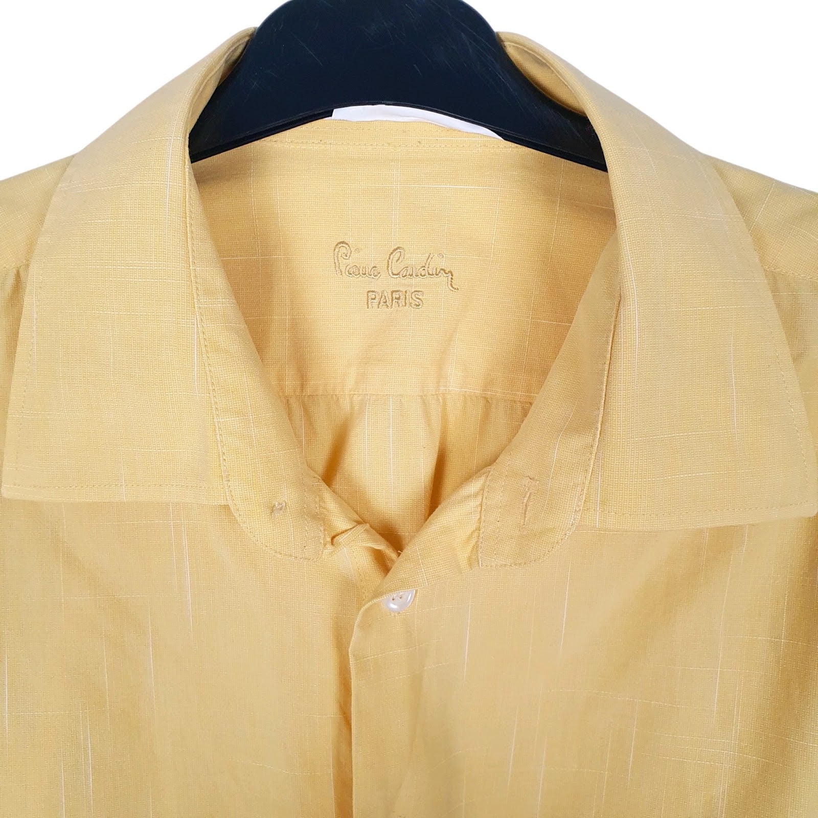 Mens Yellow Pierre Cardin   Shirt