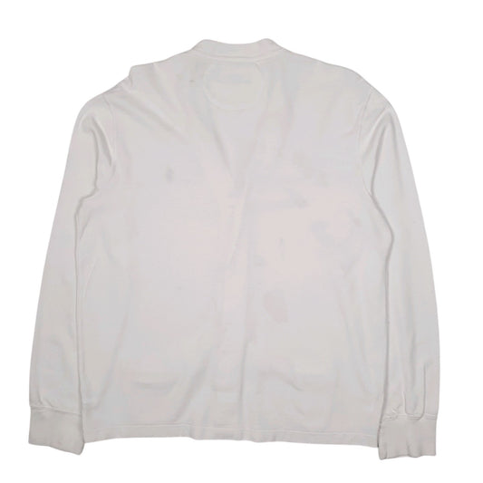 Mens White Polo Ralph Lauren  Cardigan Jumper