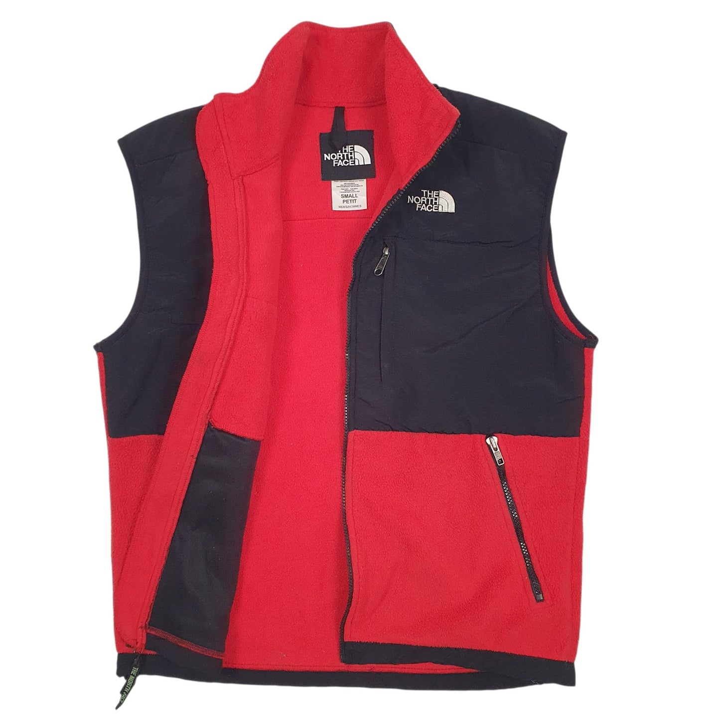 Mens Red The North Face  Gilet Jumper