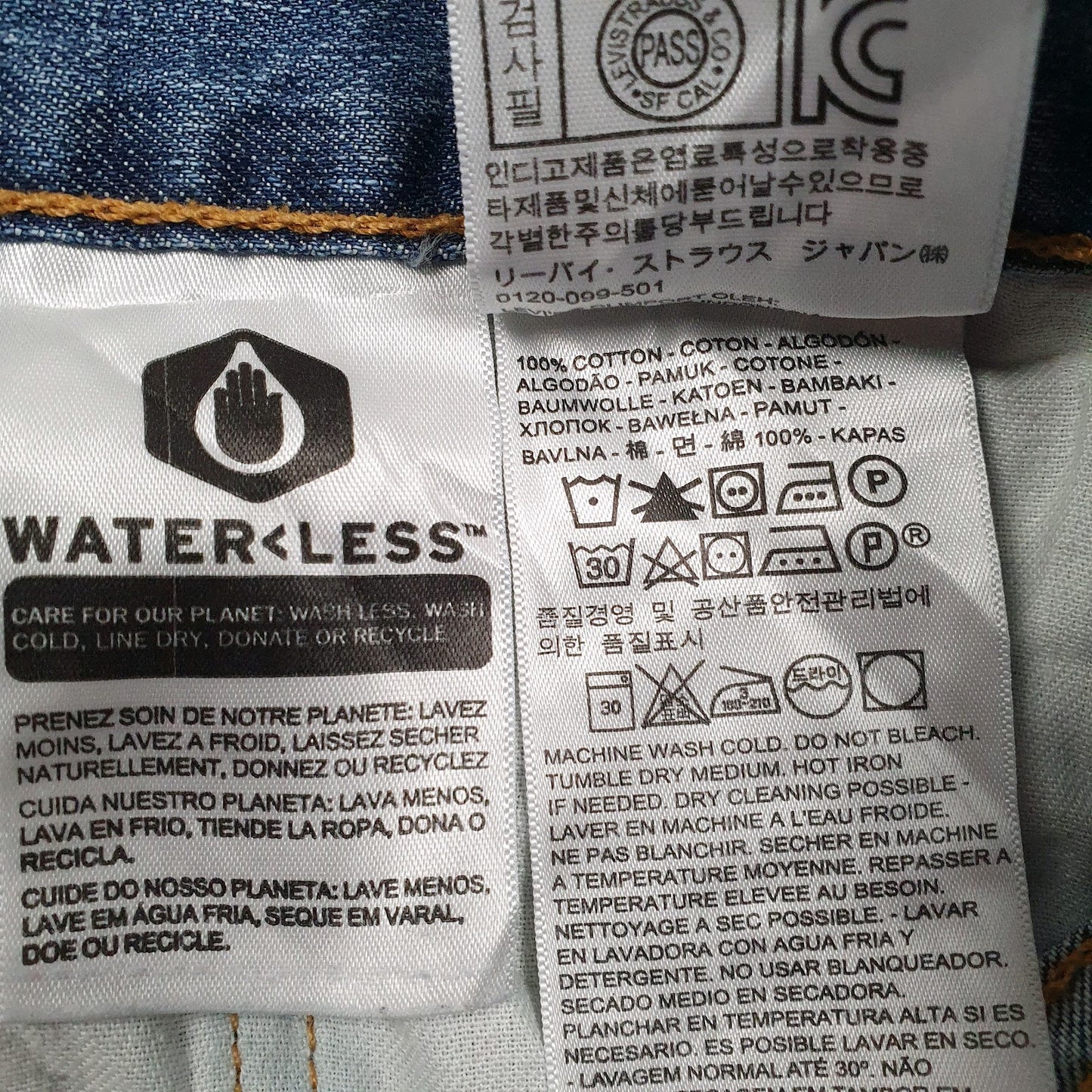 Mens Blue Levis   Jeans