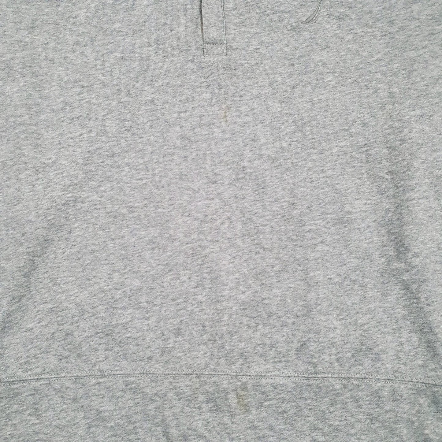 Mens Grey Nautica  Quarter Zip Jumper