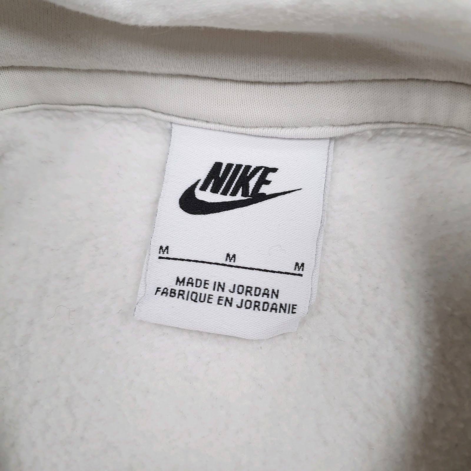 Mens White Nike  Hoodie Jumper