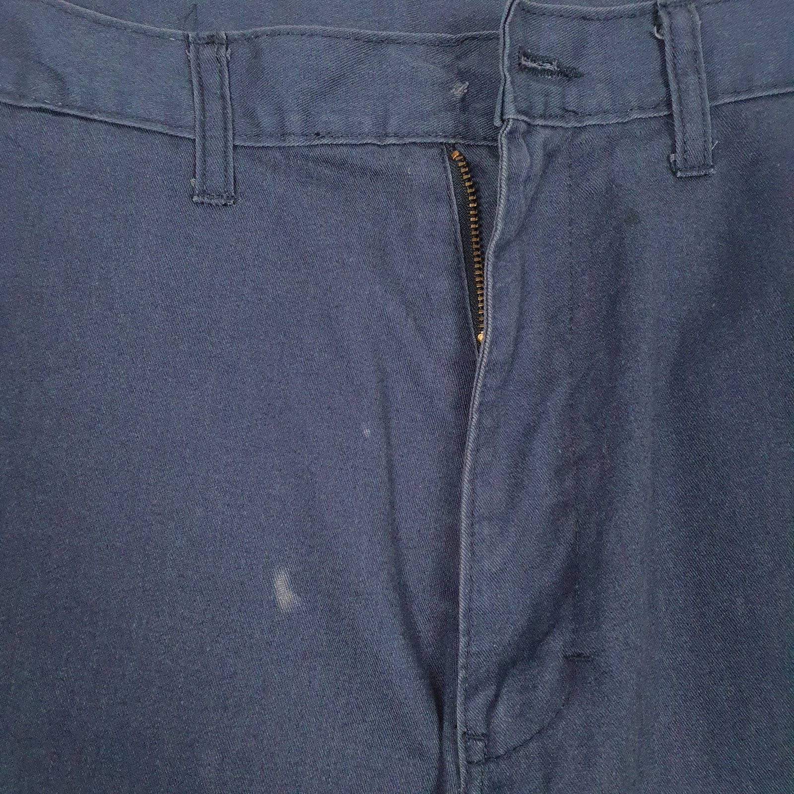 Mens Blue Dickies Workwear  Trousers