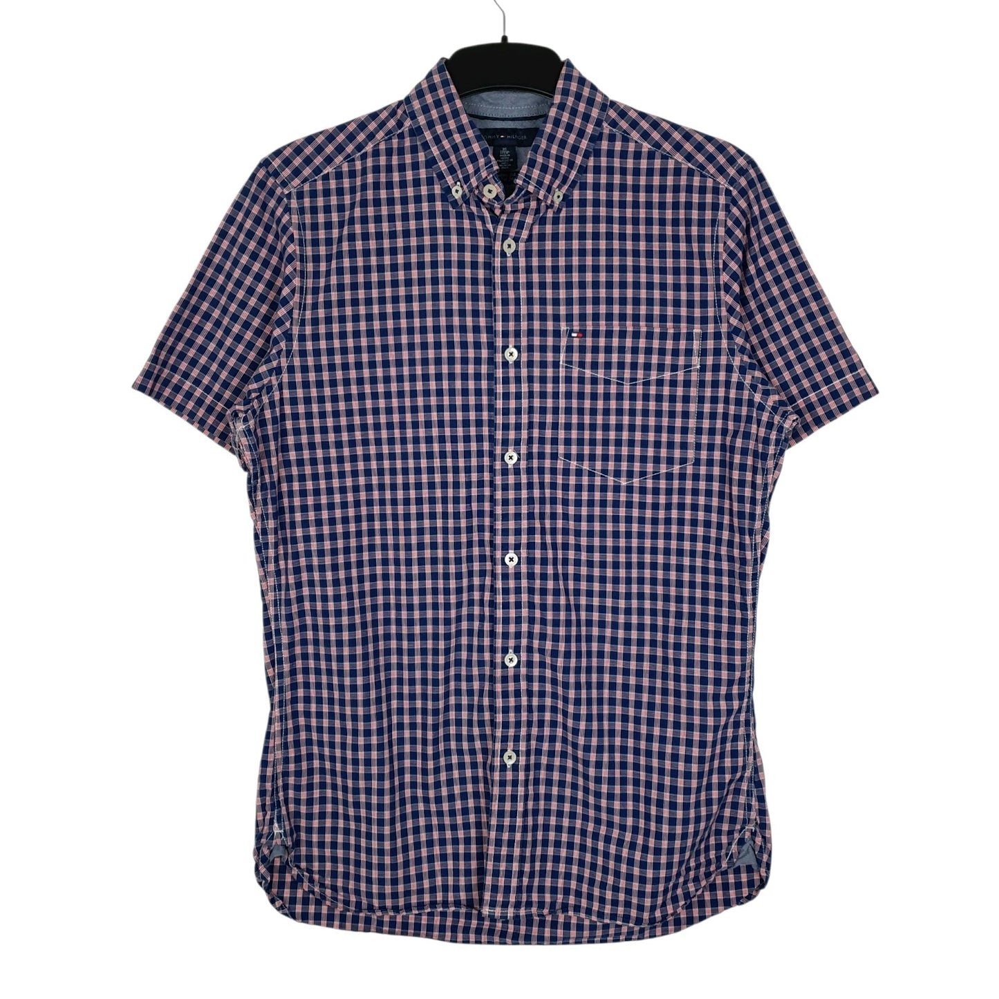 Mens Navy Tommy Hilfiger  Short Sleeve Shirt