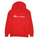 Mens Red Champion  Hoodie Jumper