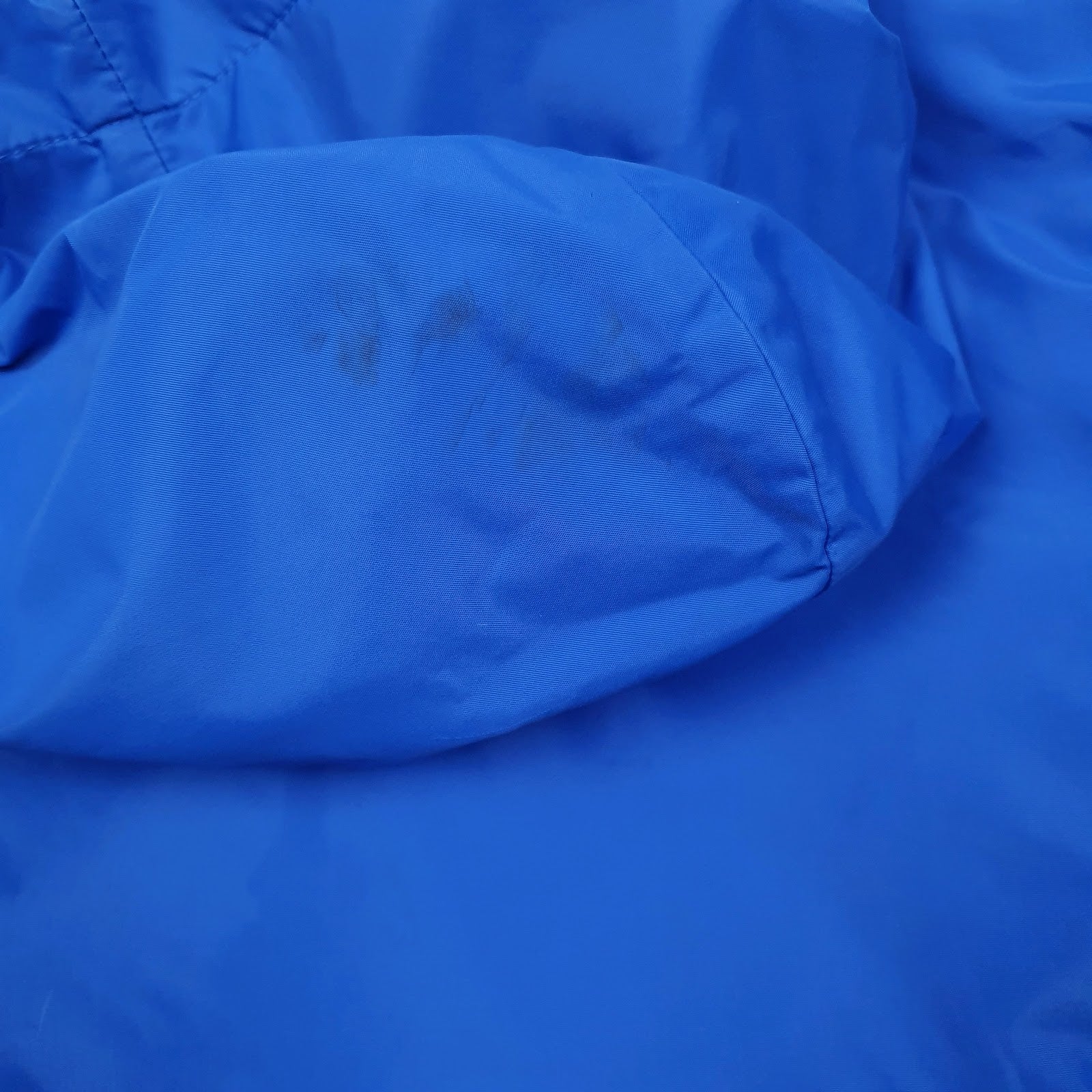 Mens Blue Champion Vintage 1980s Made In USA Pullover Hoodie  Coat