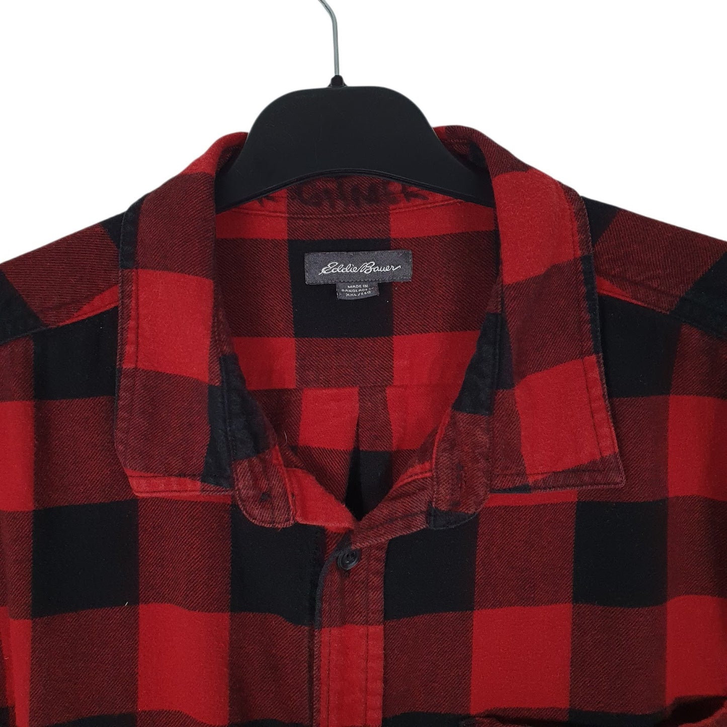 Mens Red Eddie Bauer   Shirt
