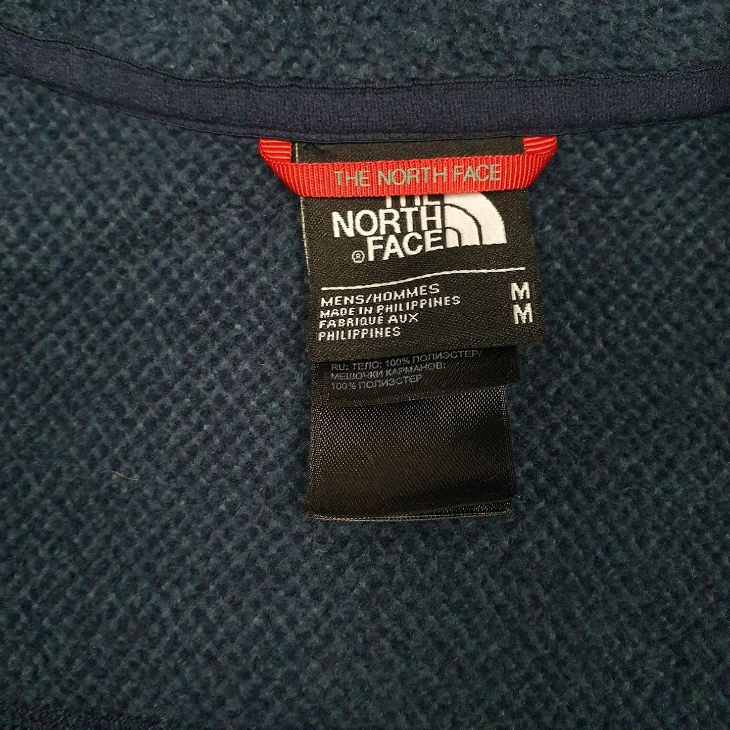 Mens Navy North Face  Full Zip Jumper