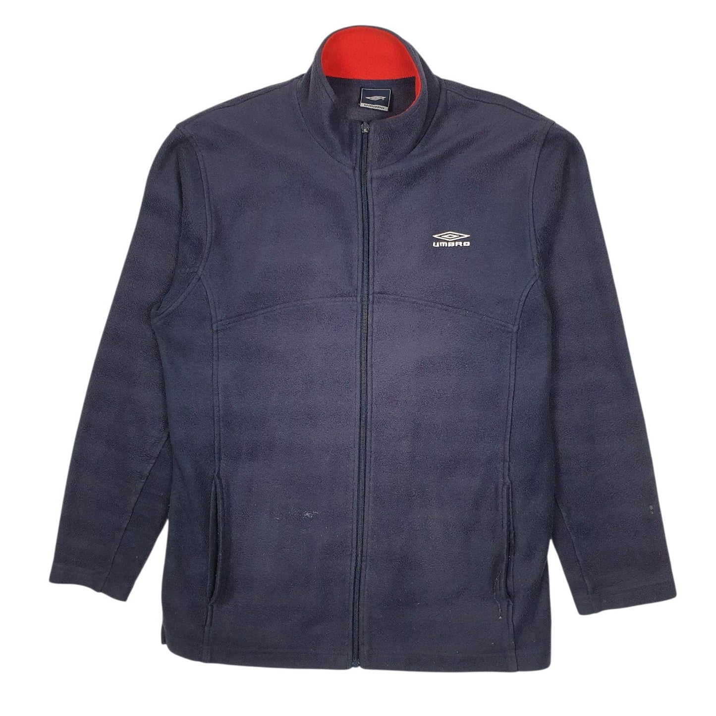 Mens Navy Umbro  Full Zip Jumper