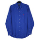 Mens Blue Ralph Lauren  Long Sleeve Shirt