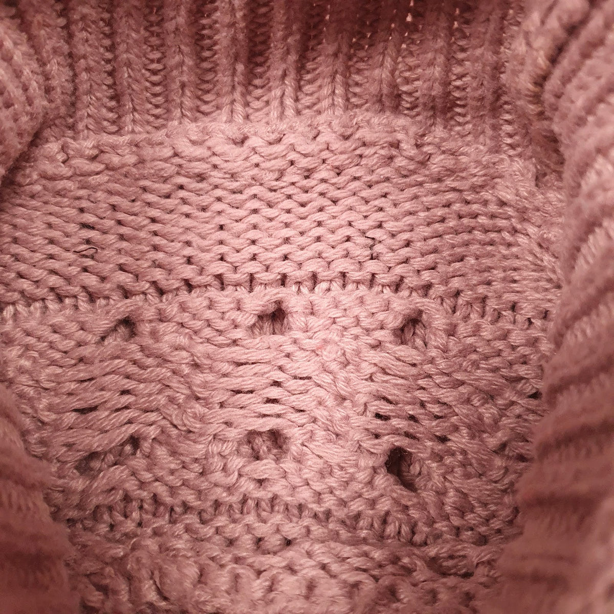 Womens Pink Unbranded Knit Crewneck Jumper