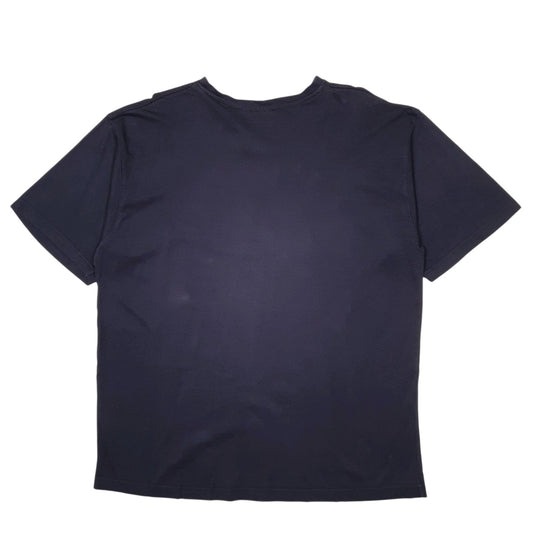 Mens Navy Identic   T Shirt