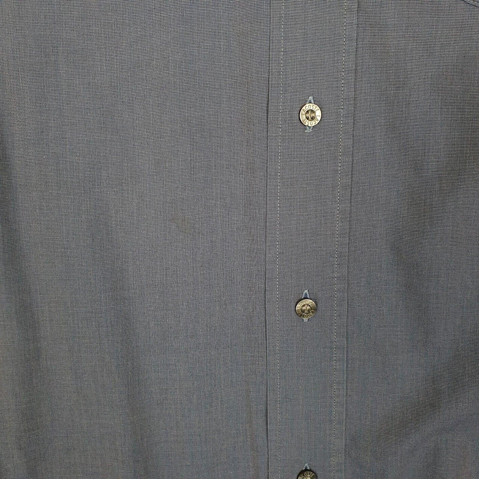 Mens Navy Lacoste   Shirt