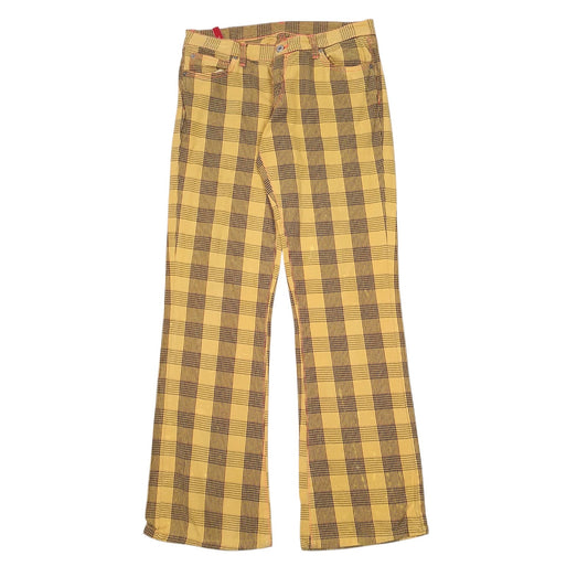 Womens Yellow Met Vintage 90s Casual JeansW30 L32