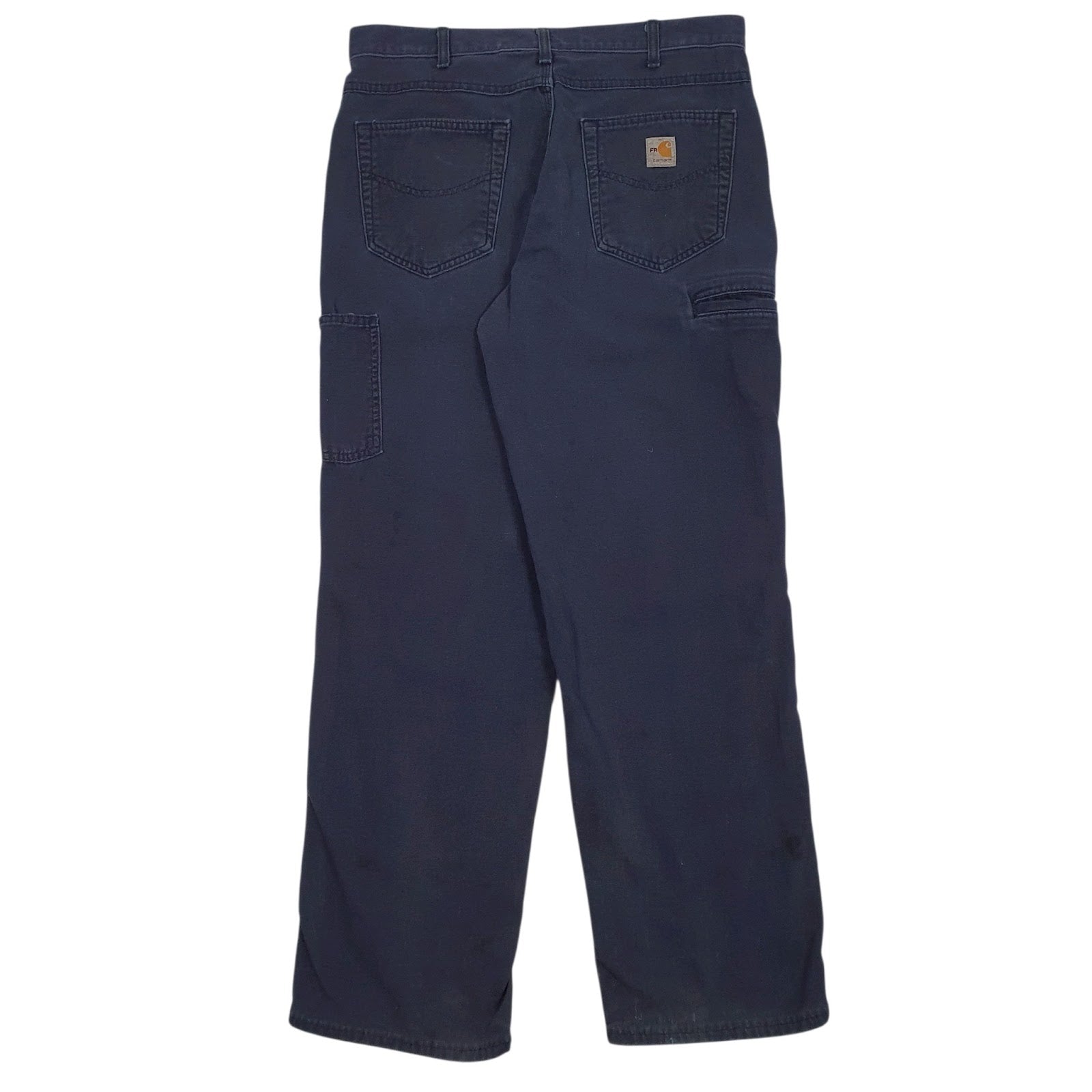 Mens Blue Carhartt Workwear Fire Resistant FRB159-DNY  Jeans