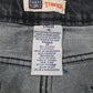 Womens Grey Faded Glory Embroidered  Jeans
