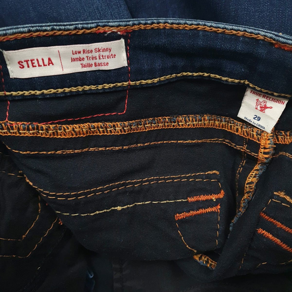Womens Blue True Religion   Jeans