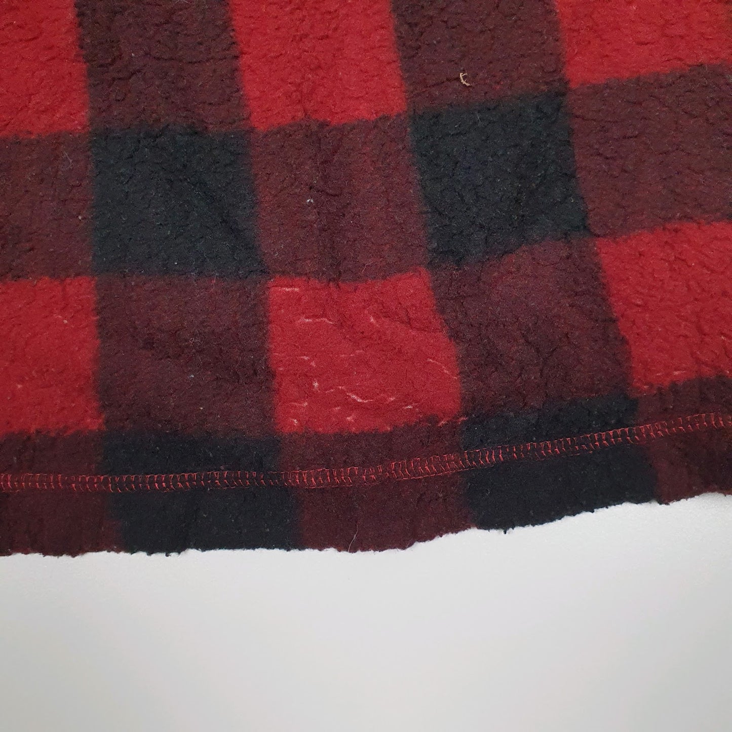 Mens Red Wrangler  Quarter Zip Jumper