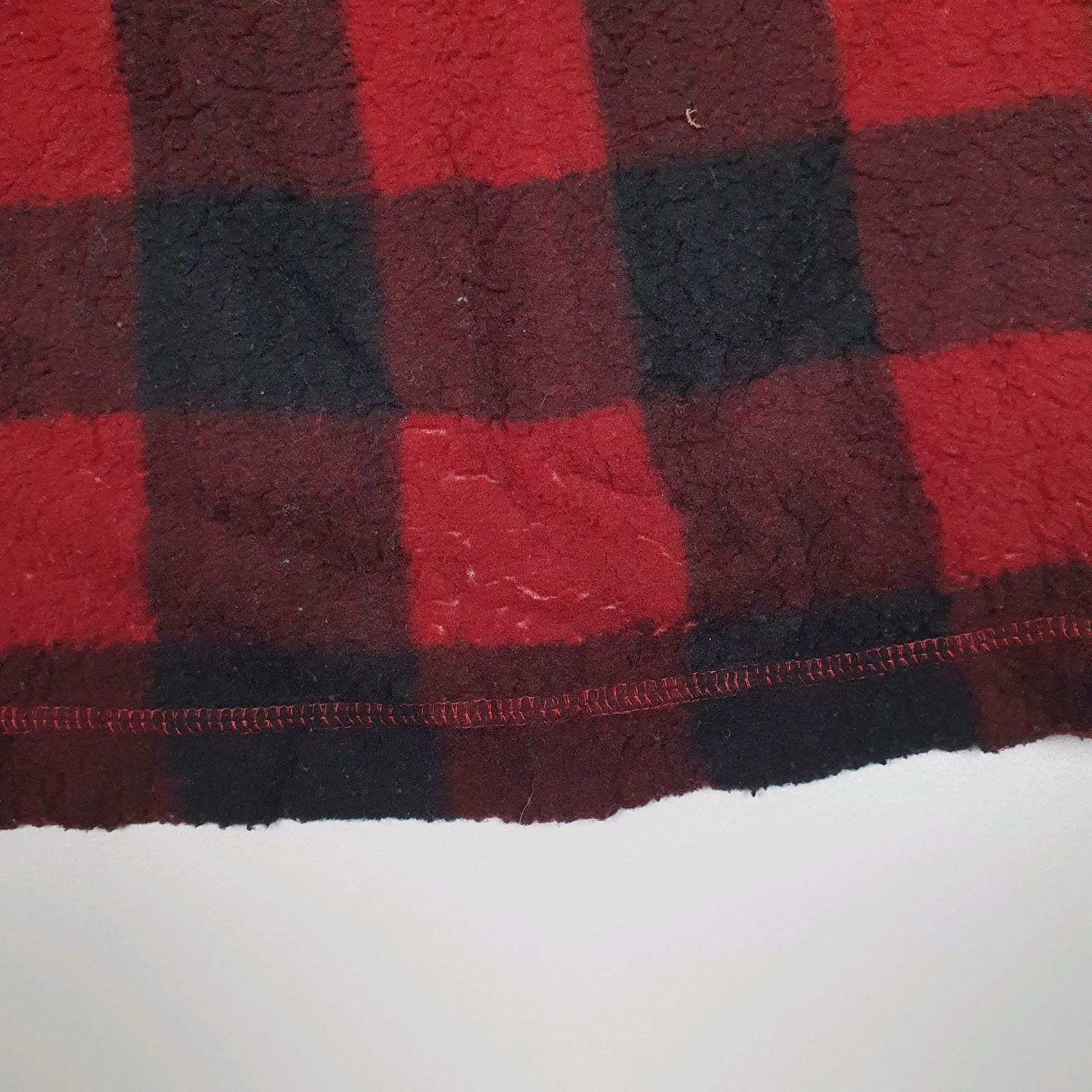 Mens Red Wrangler  Quarter Zip Jumper