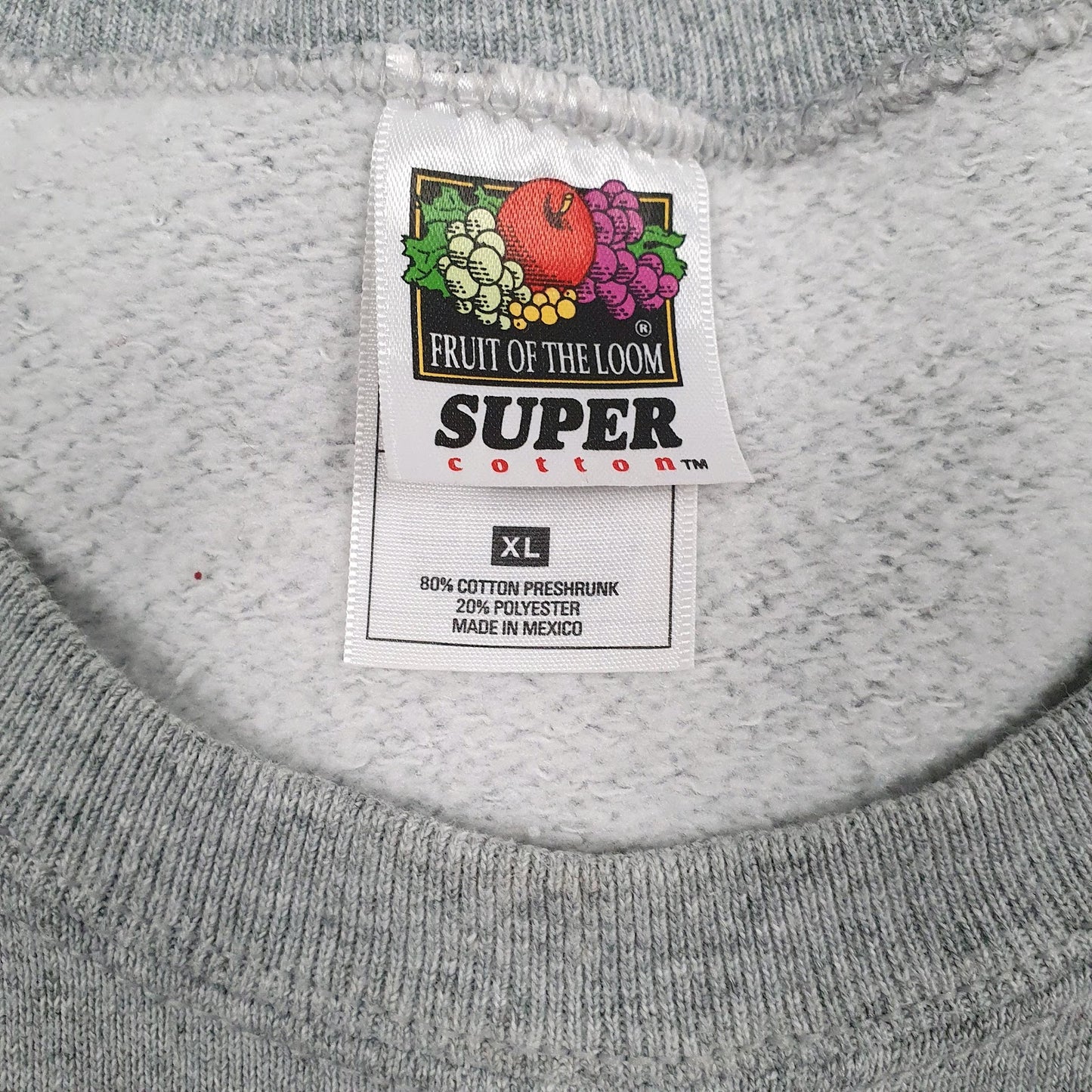 Womens Grey Fruit Of The Loom Michigan Mom Crewneck Jumper