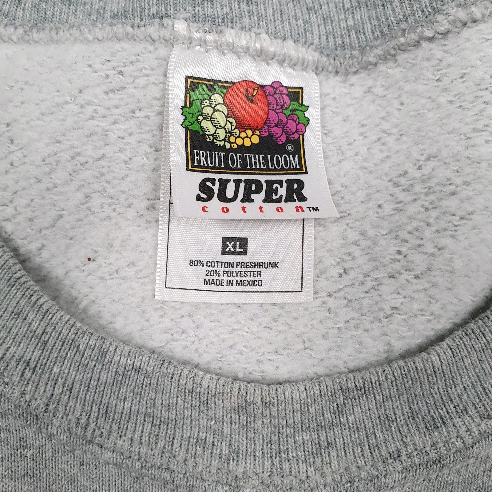 Womens Grey Fruit Of The Loom Michigan Mom Crewneck Jumper