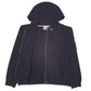 Womens Black Puma  Full Zip Jumper