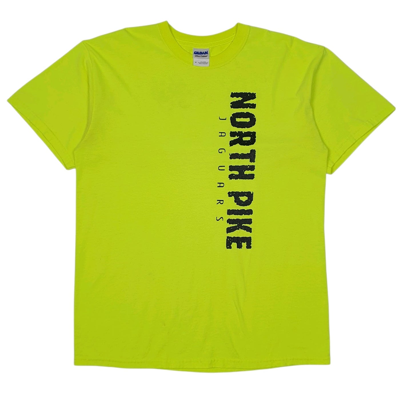 Mens Yellow Gildan North Pike Jaguars Short Sleeve T Shirt