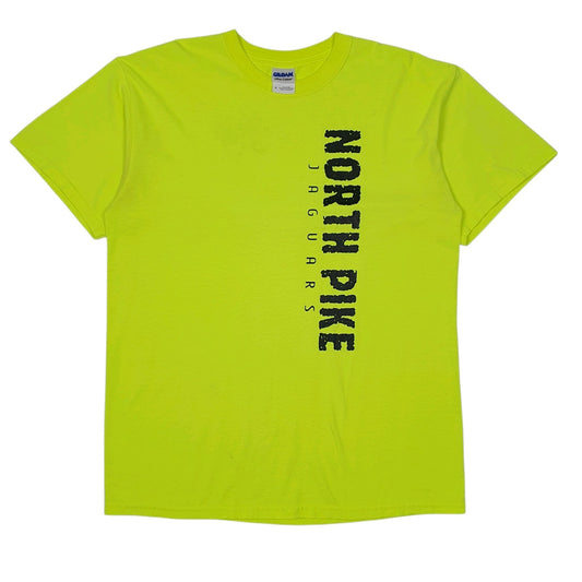 Mens Yellow Gildan North Pike Jaguars Short Sleeve T Shirt