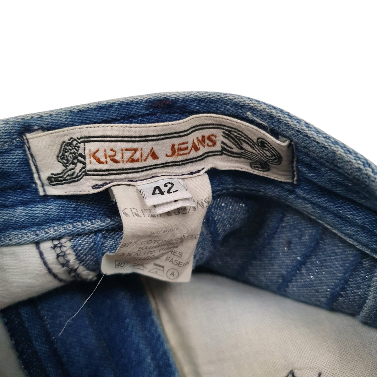 Womens Blue Krizia   Jeans