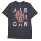 Mens Grey Nike Air Jordan Chicago Bulls Short Sleeve T Shirt