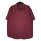 Mens Burgundy Beverly Hills Polo Club  Short Sleeve Shirt
