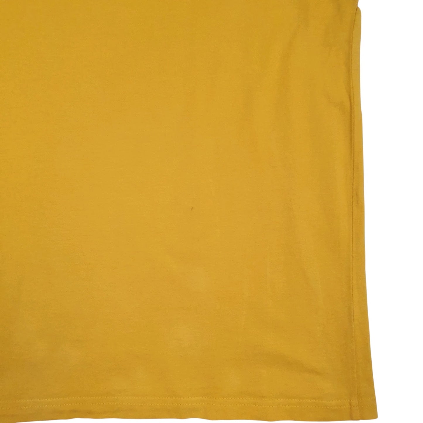 Mens Yellow Diadora Spellout  T Shirt